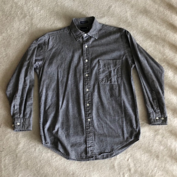 Vintage black wash chambray shirt - Picture 3 of 11
